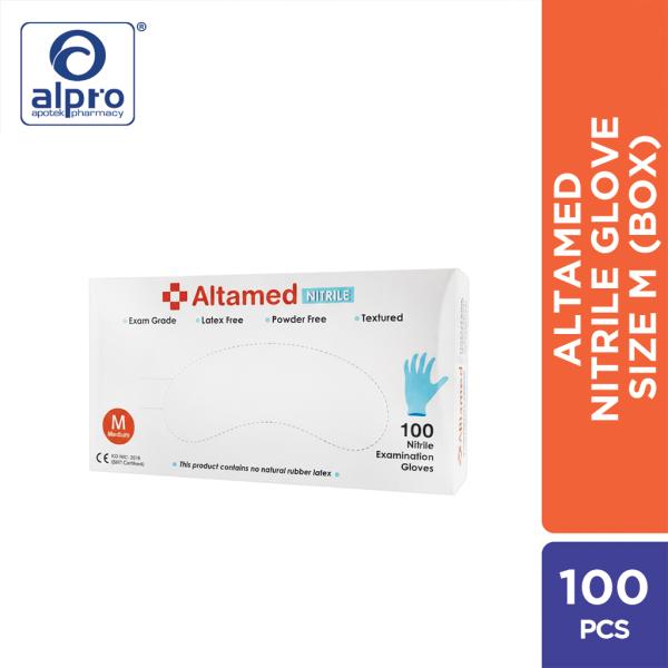 Altamed Nitrile Gloves M 100S